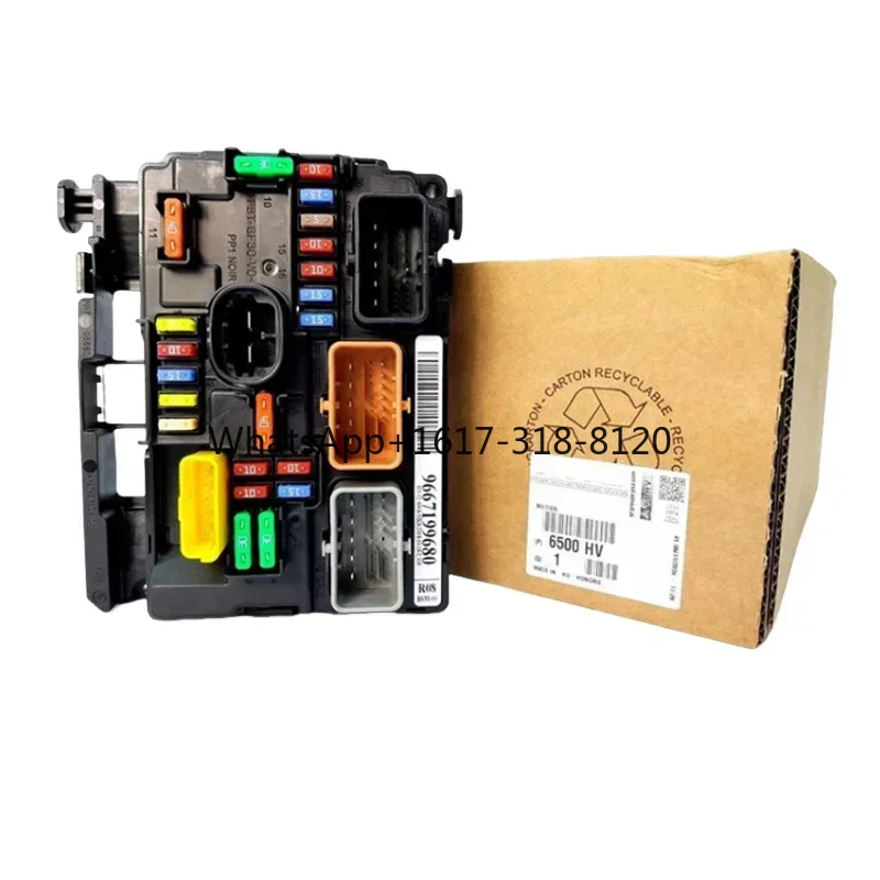 

Новый оригинальный блок предохранителей BSM 9667199680 6500HV R08 R07 для Peu geot 1007 207CC 208 Citroen C2 C3 DS3