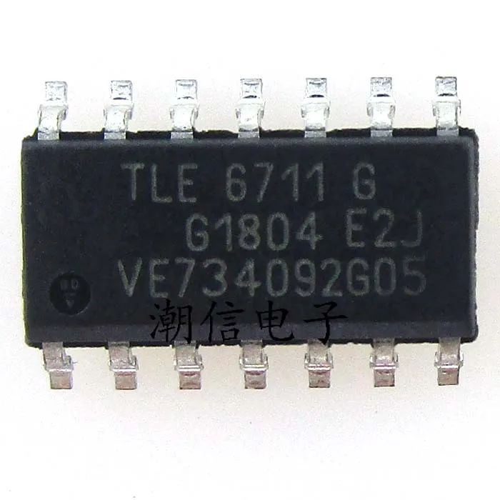 Free shipping   TLE6711G         10PCS