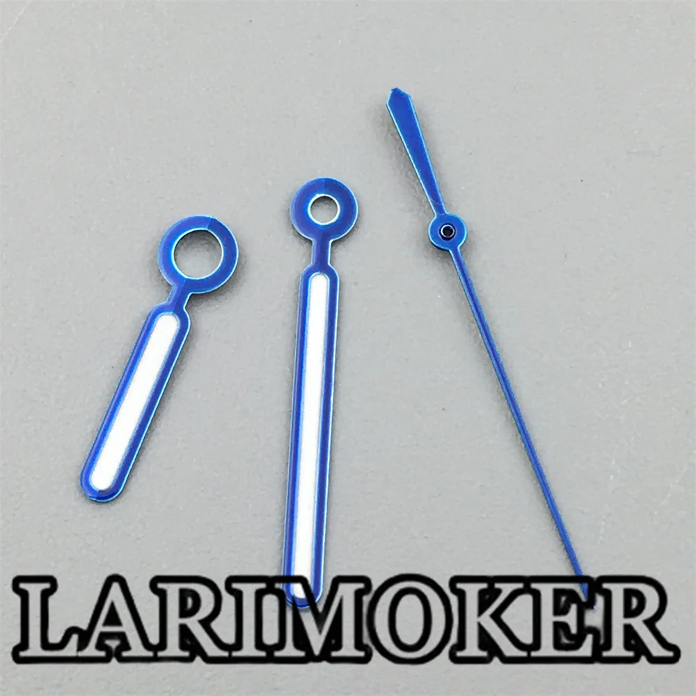 LARIMOKER Silver Blue Gold Black Rose Gold Watch Hands Green Luminous Hands fit NH35 PT5000 Movement