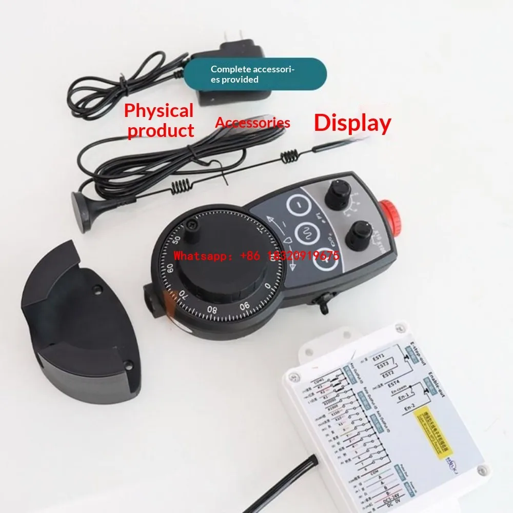 6axis with E-STOP CNC Cyclmotion MPG Handwheel Manual Generator support SIEMENS MITSUBISHI FANUC FAGOR PLC24V LNC GSK SYNTEC