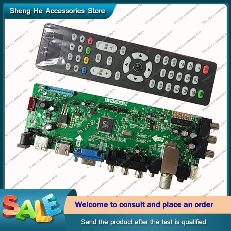 21.5 inch-42 inch LED T.VST29.A3B LCD TV universal motherboard Driver board （100% test before shipment)