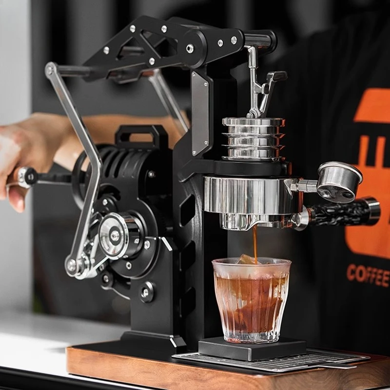 Machine à expresso à manivelle, machine à café de camping portable