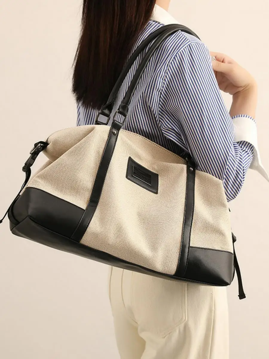 borsa-da-viaggio-in-tela-con-colori-a-contrasto-in-stile-retro-ideale-per-viaggi-di-lavoro-grande-capacita-modello-universale-con-tracolla-semplice-e-versatile