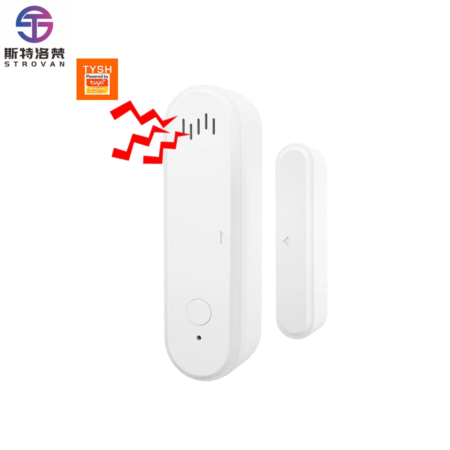 

STLF Reddot Award Zigbee Door and Window Sensor Wireless Tuya Smart Door Open Closed Detectors Tuya APP
