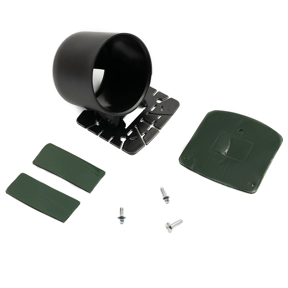 Universl 자동차/트럭/밴 용 자동차 단일 게이지 홀더 조정 각도 45mm 깊이 52mm 게이지 컵 자동차 마운트 홀더