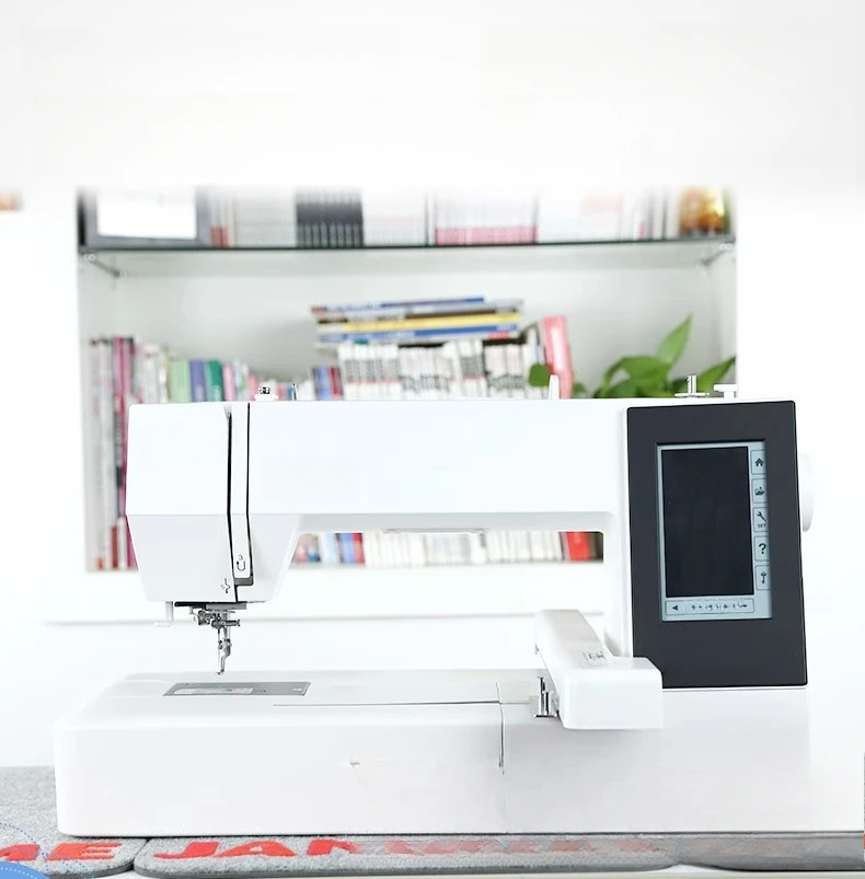 Sewing machine, home computer automatic embroidery machine