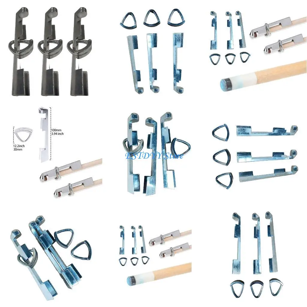 

G6DE 3PCS Бильярд -инструмент
