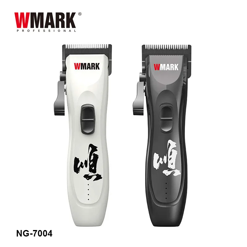 

НОВЫЙ WMARK NG-7004 Электрический толкатель с масляной головкой Электрические ножницы Лидер продаж Зарядные машинки для стрижки волос Парикмахерская