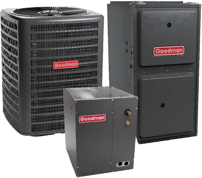 GLXS5BA6010 5 طن 15.5 SEER2 مكيف هواء سبليت 120,000 وحدة حرارية بريطانية 96% AFUE وظيفة تبريد فرن الغاز متعدد السرعات #1