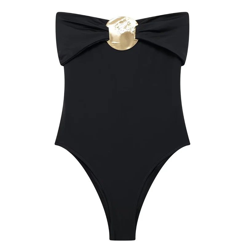 HXAO 2024 Woman Sexy Tops Bodysuit Women Black Red Sleeveless Thong Bodysuit Gold Glitter Bow Corset Off Shoulder Rave Bodysuits