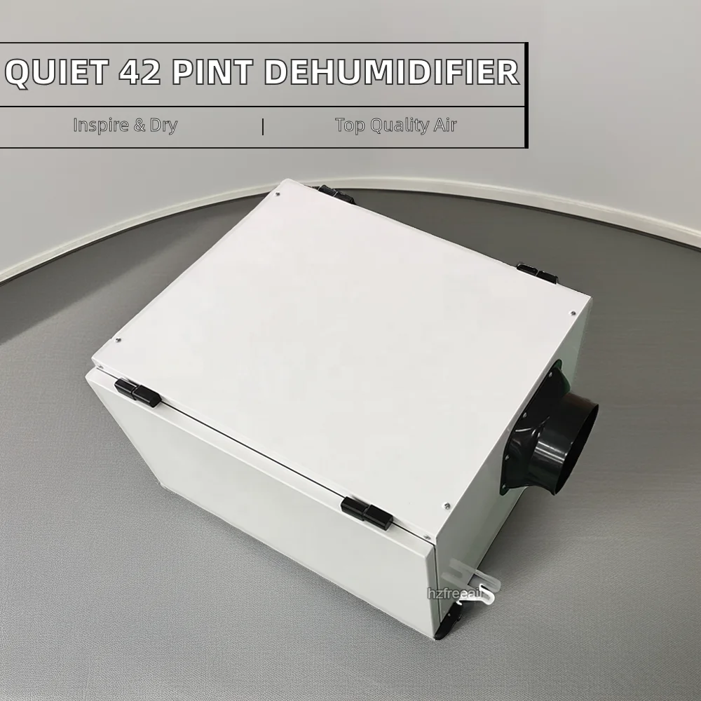 New Electric 38L Greenhouse Industrial Grow Room Ceiling Mounted Dehumidifier 220V/50HZ 250W Metal