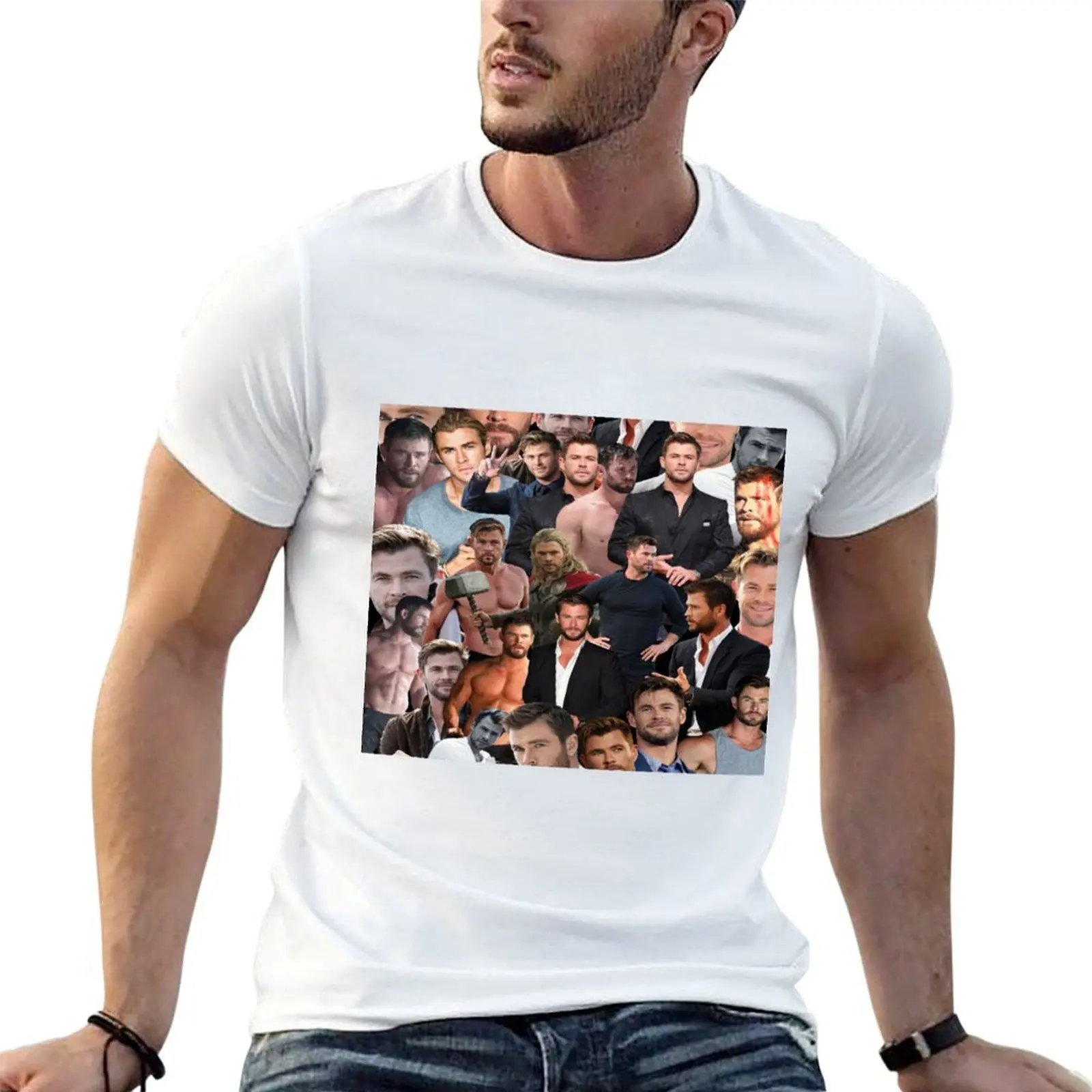 

man t shirts chris men T-Shirt dark t humor funny man shirt t collage cotton hemsworth heavy for shirts g