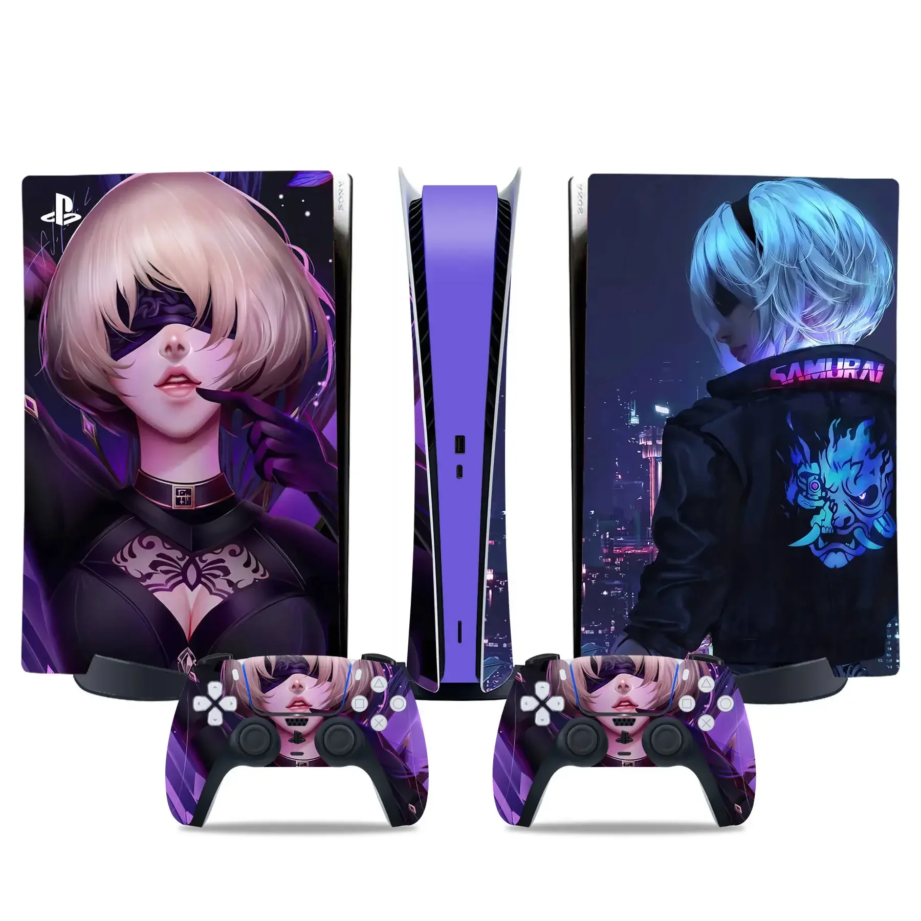 NieR Automat New Arrival Nowy produkt Winylowa ochronna do PS5 Cyfrowa naklejka na skórę Naklejka na grę