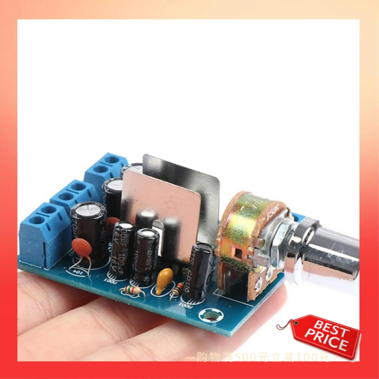 ABNR TEA2025B Power Amplifier Audio Board 2.0 Channrl Mini Amplifier Stereo AMP 3Wx2 Home Sound Theatre