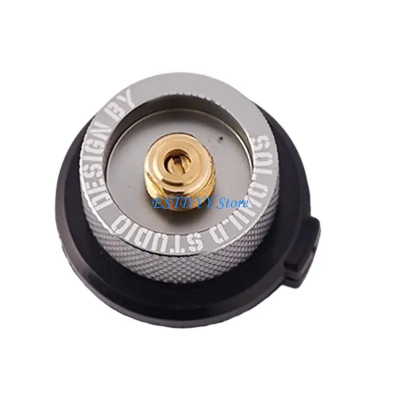 G6DE Aluminum Alloys Cylinders Cartridge Tanks Adapters Replacement Outdoor Camping Gas Tanks Connectors Converter Easy to