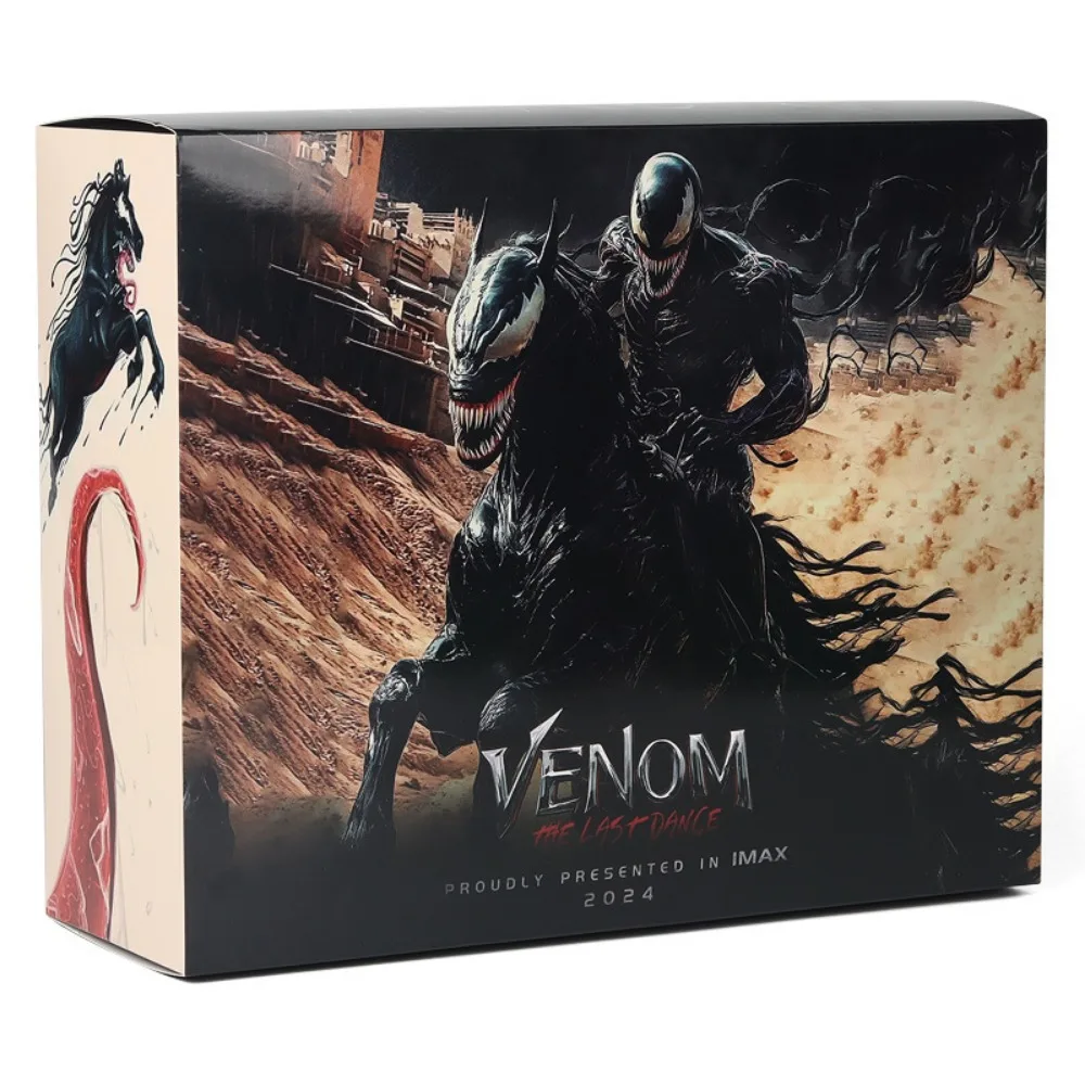 Marvel Venom 3 The Last Dance Venom Horse Action Toy Figure Mobilità articolare Modello fatto a mano Periferiche di film Fantastico regalo di Natale