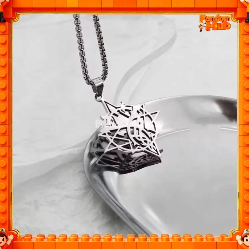 

НОВАЯ ГОРЯЧАЯ ПРОДАЖА 2025 года, ожерелье «Властелин тайн», «петля судьбы», кулон с эмблемой дурака, подвеска «Клянь Морти», подарок на день рождения