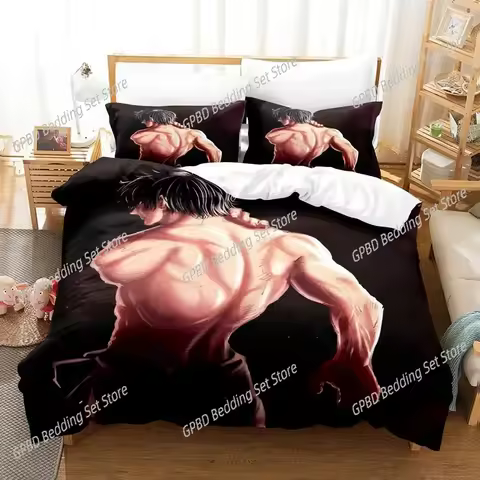 New Anime Jujutsu Kaisen Toji Fushiguro Bedding Set Single Twin Full Queen King Size Bed Set Adult Kid Bedroom Duvet cover Sets