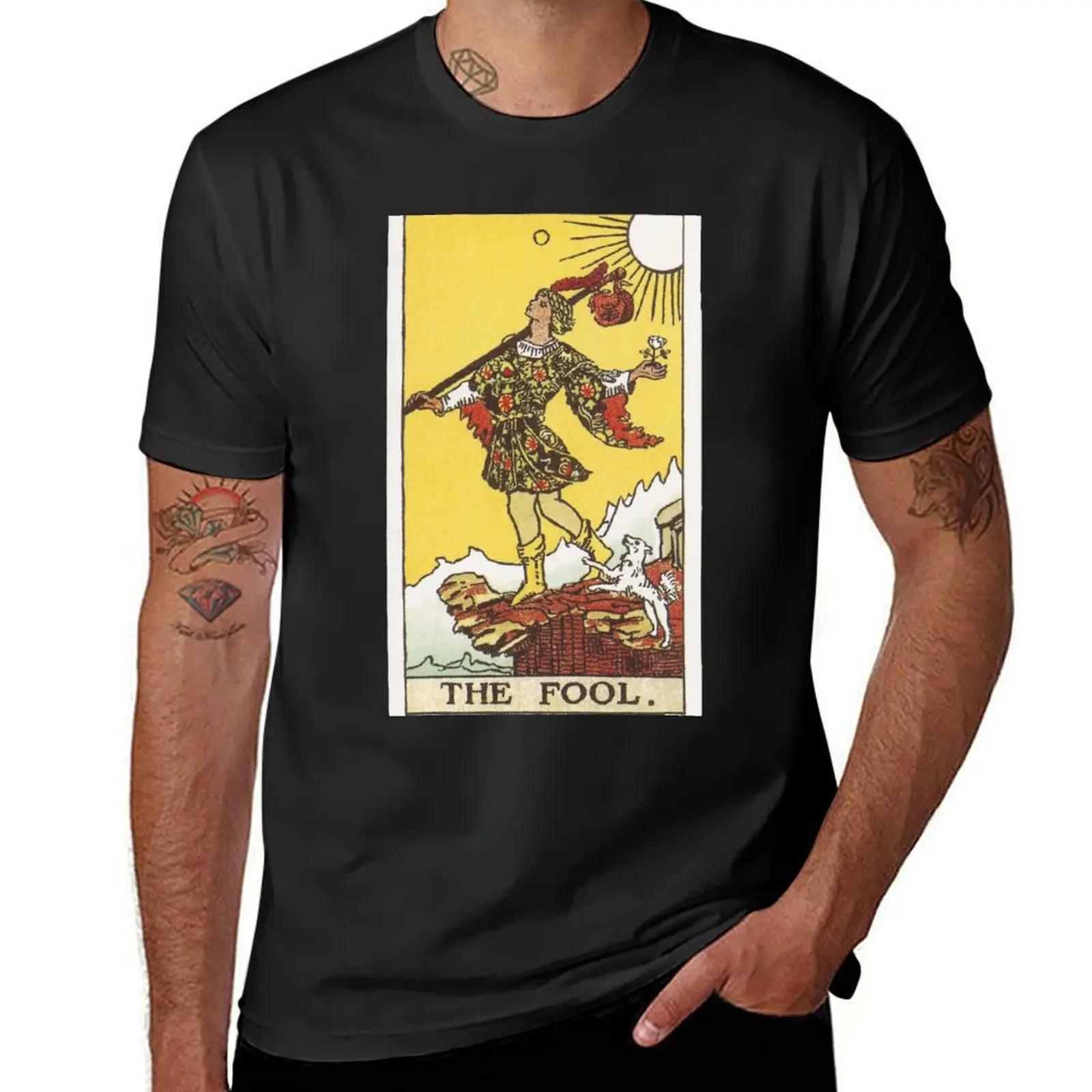 The Fool - Tarot T-Shirt oversizeds summer clothes summer tops plain white t shirts men