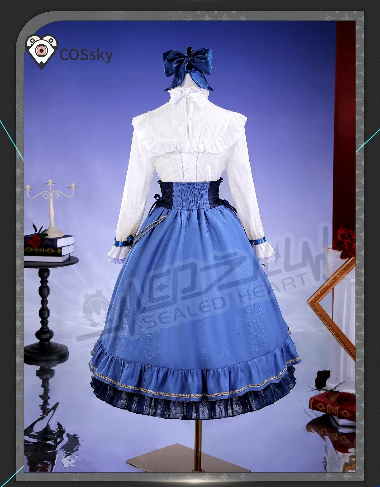 

Game 86 - Eighty Six Vladilena Milizé Cosplay Costume Lolita Dress Princess Dress For Hallowmas Christmas Role Play Women Lolita