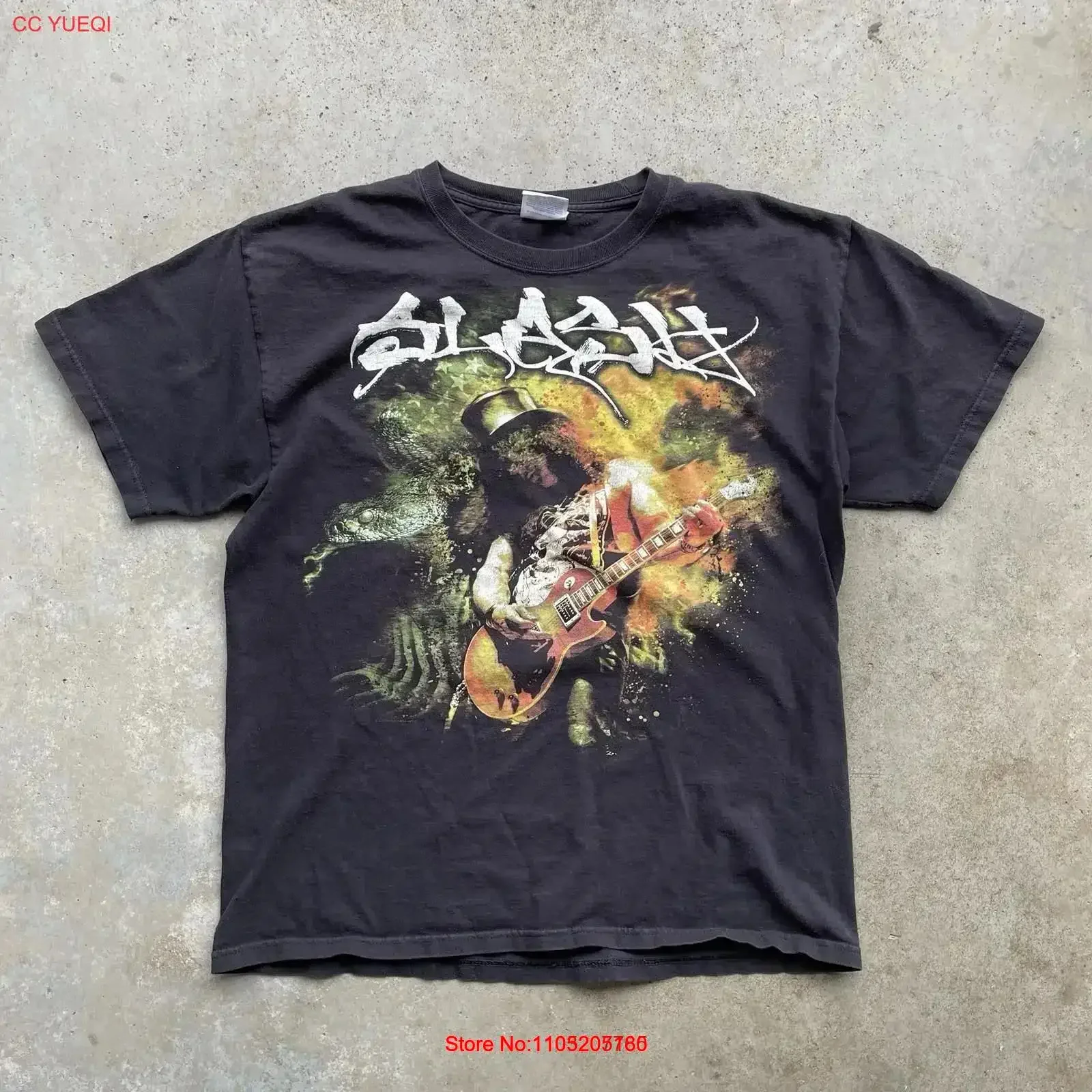 Slash 2012 We re All Gonna Die Tour T Shirt Men s Size Large vintage Washed Soft designer clothes Slightly Stylish fashion