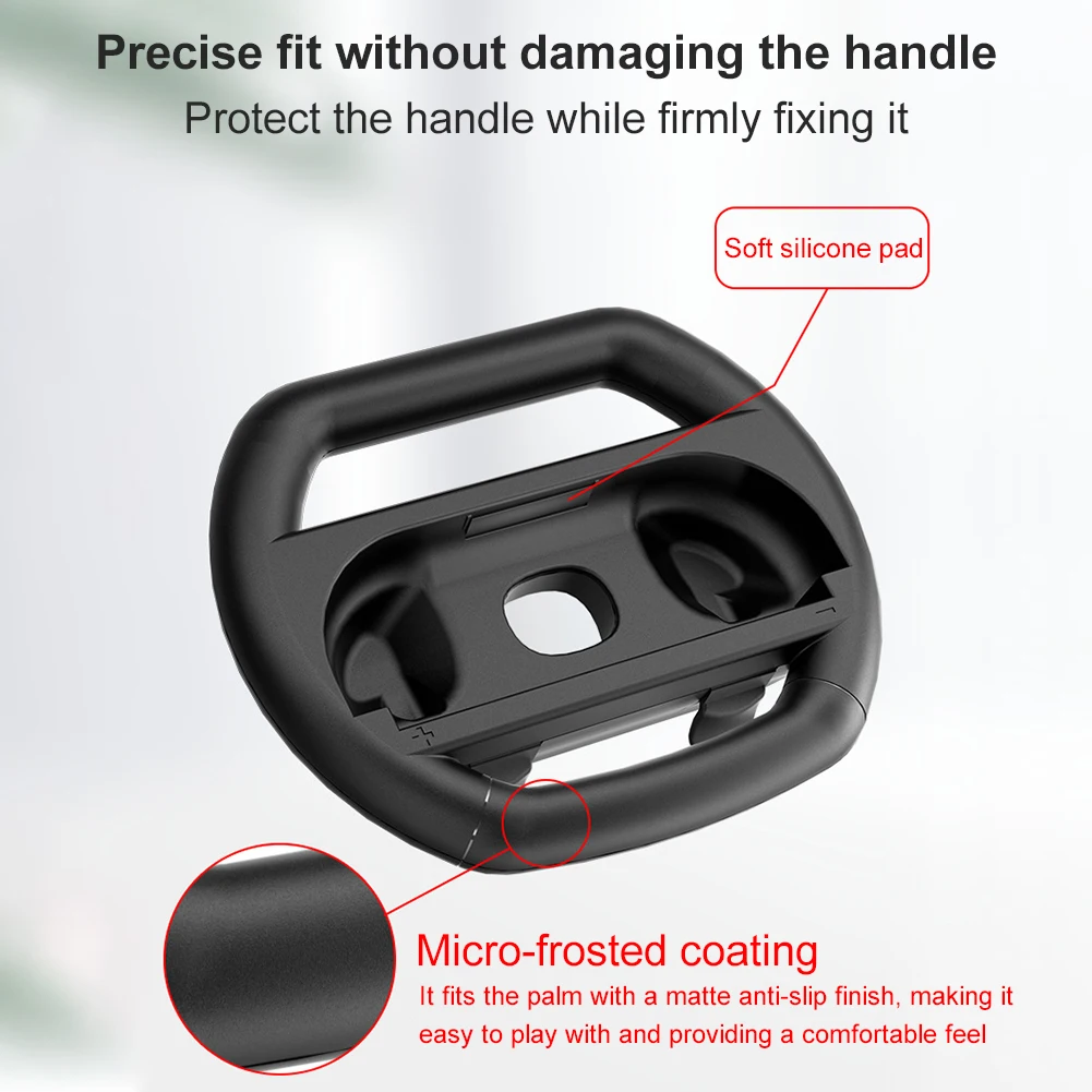 4 pacotes de suporte de alça de controlador de rodas de corrida para controladores Joy-Con Nintendo Switch2