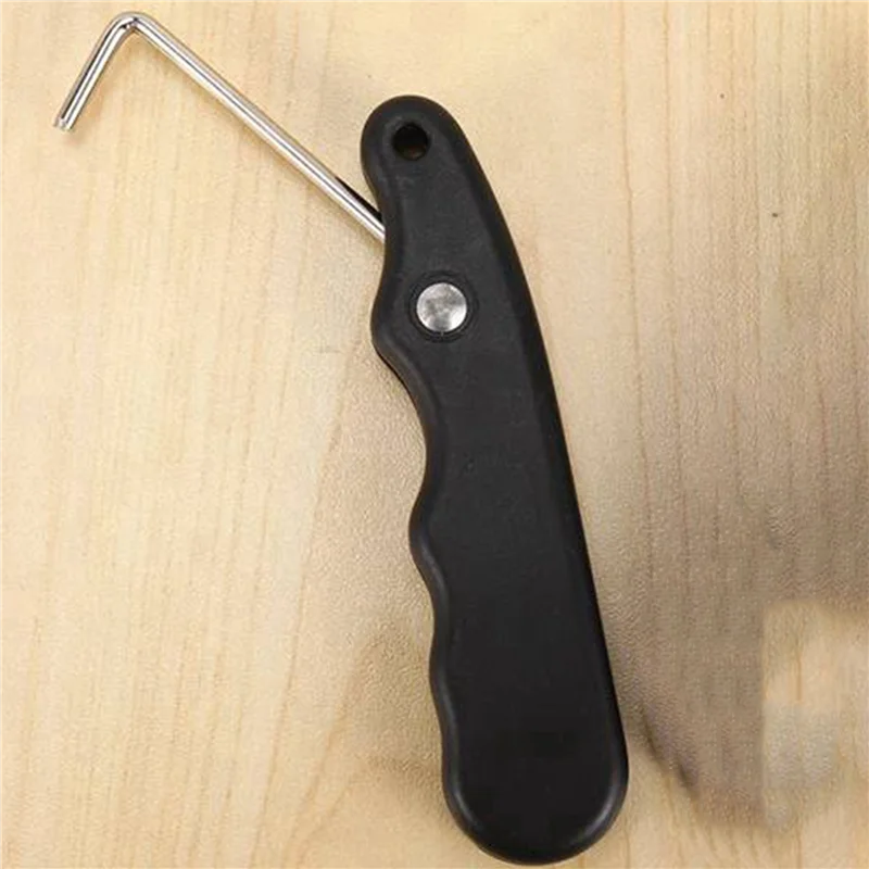 

RTENTE-10X Universal Practical For Figure Roller With Extended Hook Durable Ice Hockey Puller Handle Skate Lace Tightener