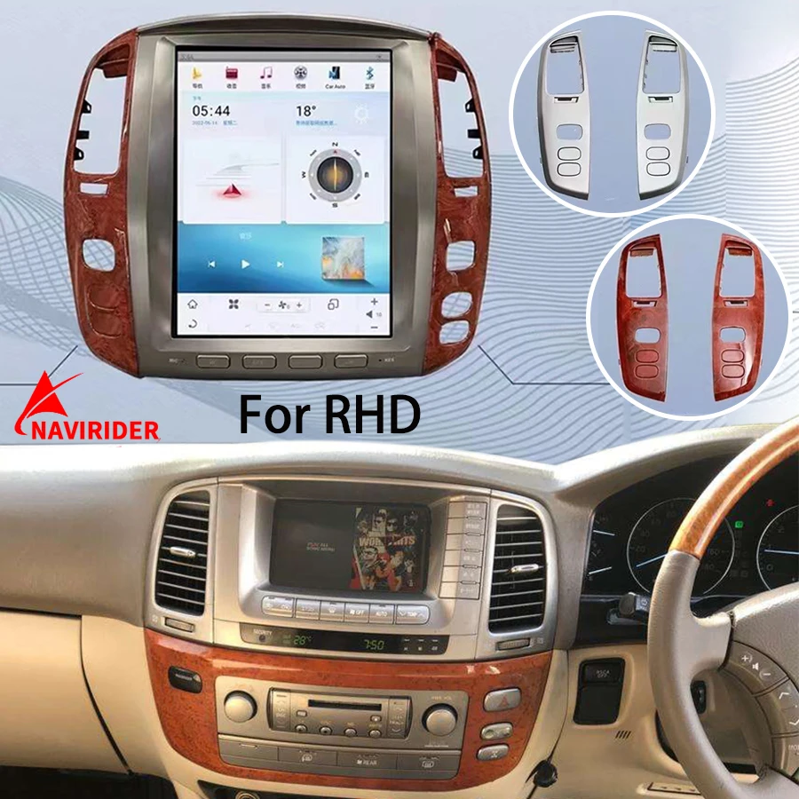 

For Lexus LX470 2005 Android Screen Radio GPS Stereo For Toyta Land Crueser 100 LC100 Autoradio Carplay Multimedia Video Player