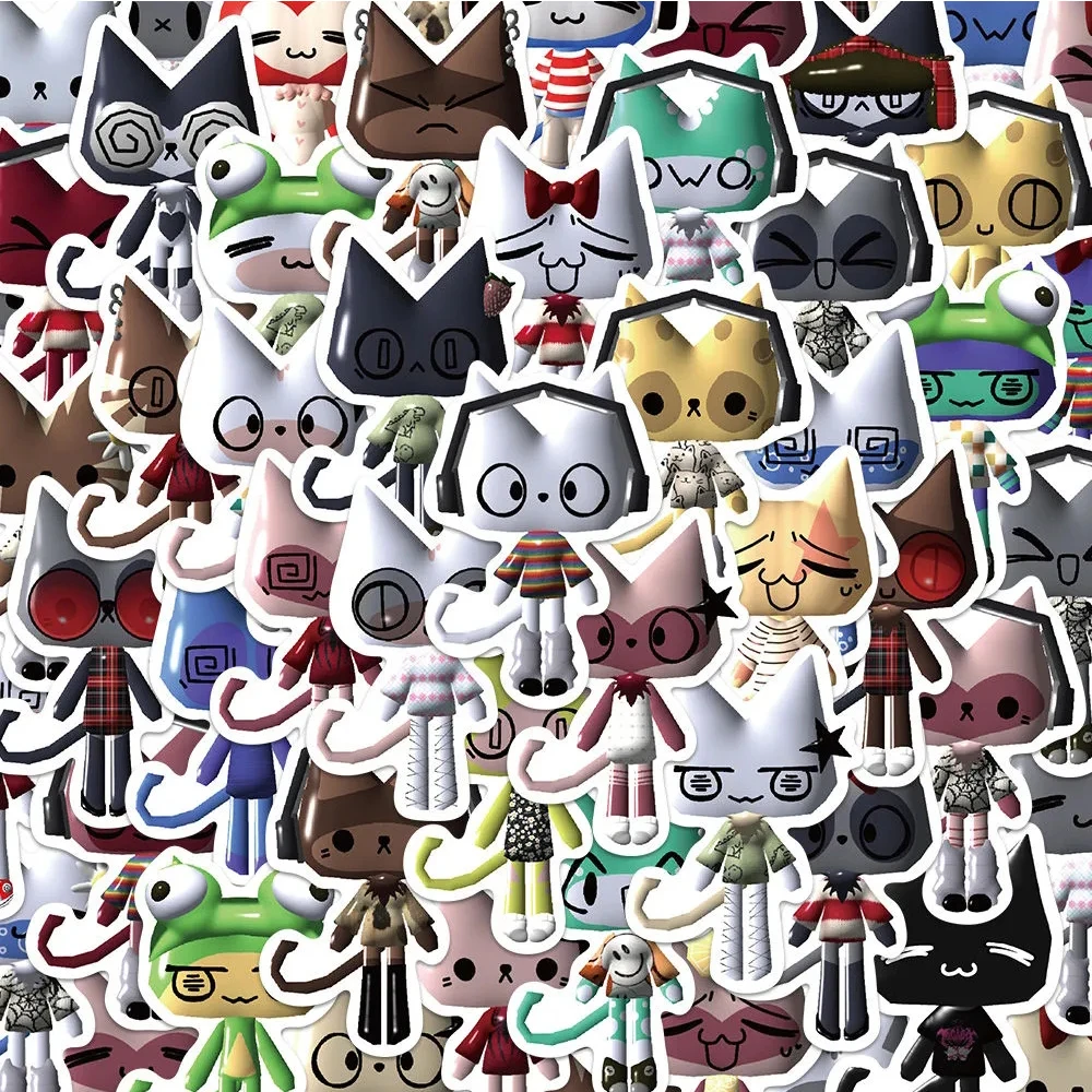 

10/30/52pcs Cute Cartoon Toro Inoue Cat Stickers Kawaii Anime Waterproof Decals Laptop Notebook Phone Bike Graffiti Sticker Toys