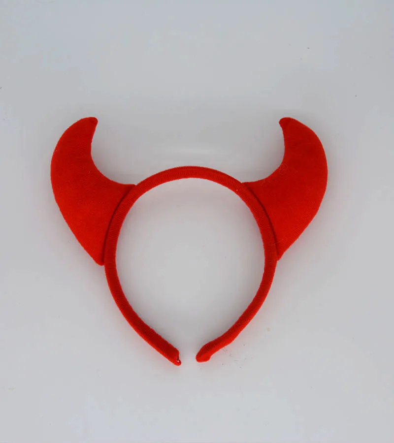 Kids Girl Devil Demon  Headband Tutu Skirt Bow Tail Set Party Toy  Gift Props     Birthday Halloween Costume Cosplay