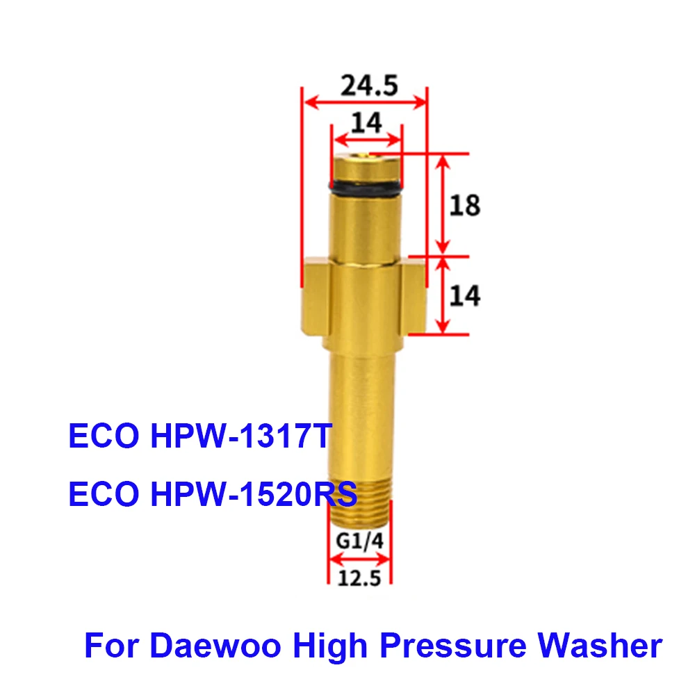 Car Washer Professional Snow Foam Sparyer for Daewoo ECO HPW-1317T ECO HPW-1520RS High Pressure Washer Deck Foam Car Cleaning