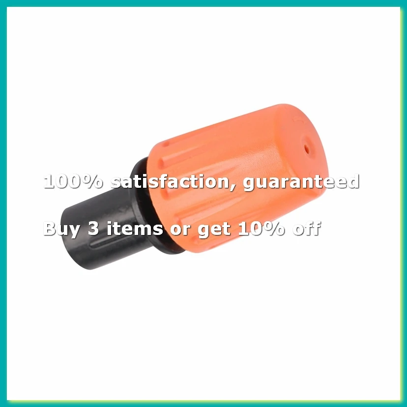 50pcs Adjustable Garden Irrigation System Watering Sprayer Misting Nozzles Sprinkler Heads with Barbed Tee Connectors-DTB1