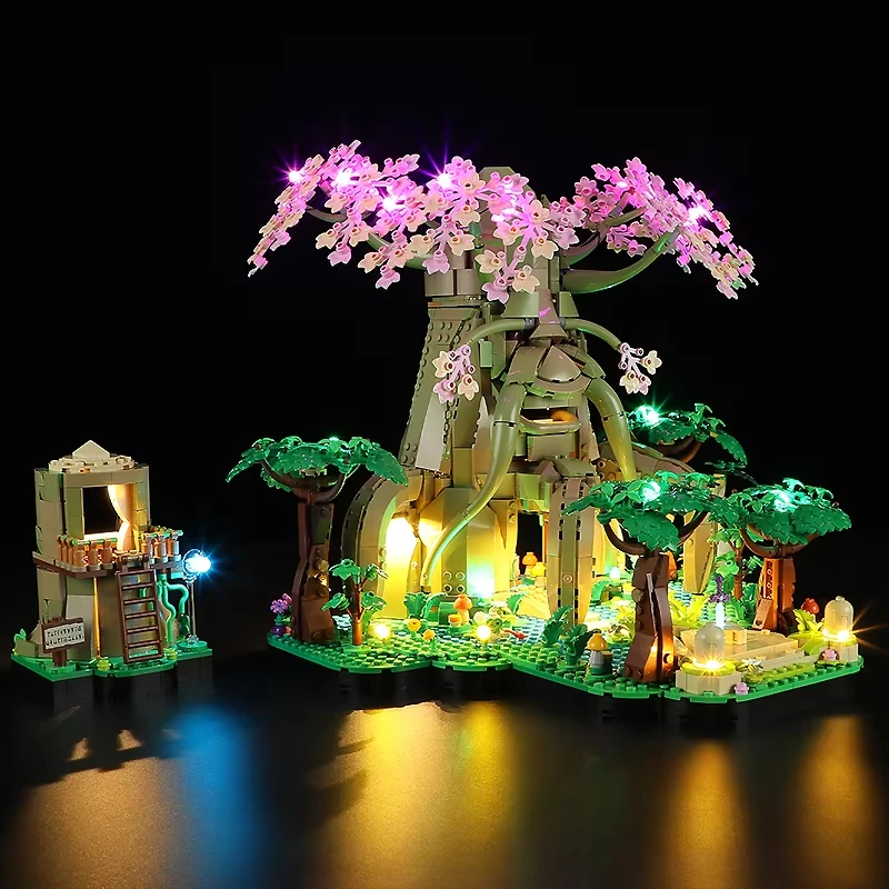 DIY LED Light Kit For LEGO 77092  Great Deku Tree 2-in-1   (Only LED Light,Without Blocks Model)