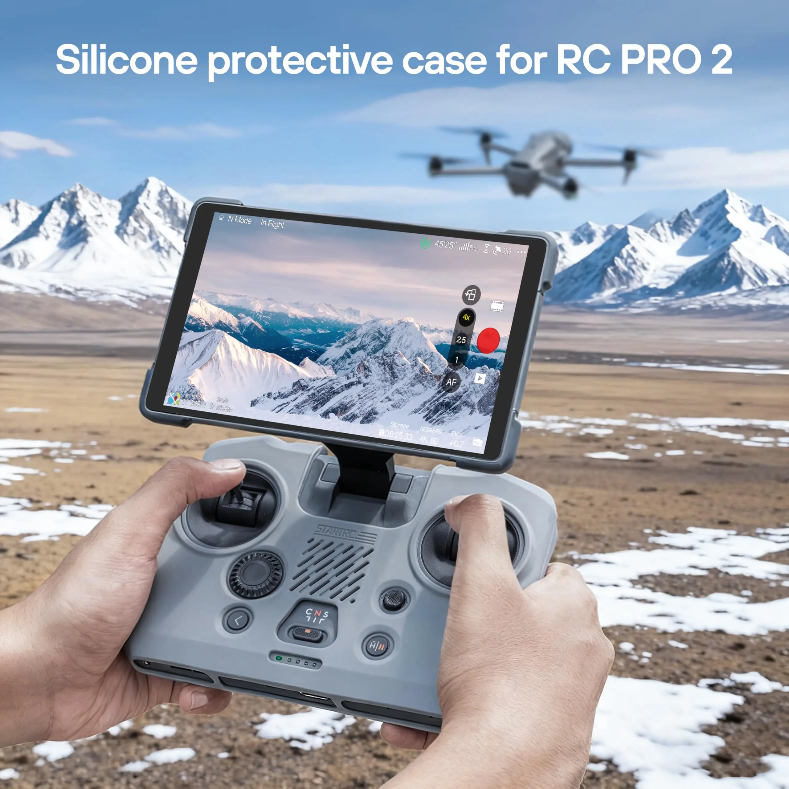 Displayschutzfolie für DJI Mavic 4 RC Pro 2 Fernbedienung Sonnenschutz Silikonhülle Controller-Displayschutz Zubehör – Detail 3