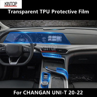 For CHANGAN UNI-T 20-22 Interior Center Console Transparent TPU Protective Film Anti-scratch Repair Film Accessories Refit