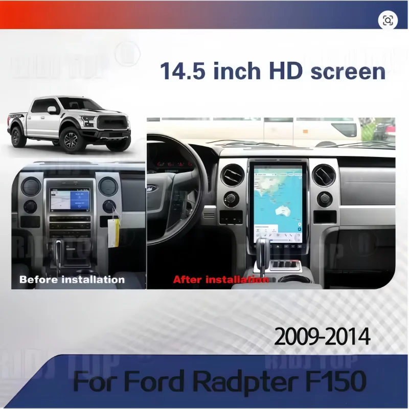 Car Radio for Ford F150 2009 2010 2011 2012 2013 2014 Wireless for Carplay Android Auto Car Multimedia Player Intelligent Screen