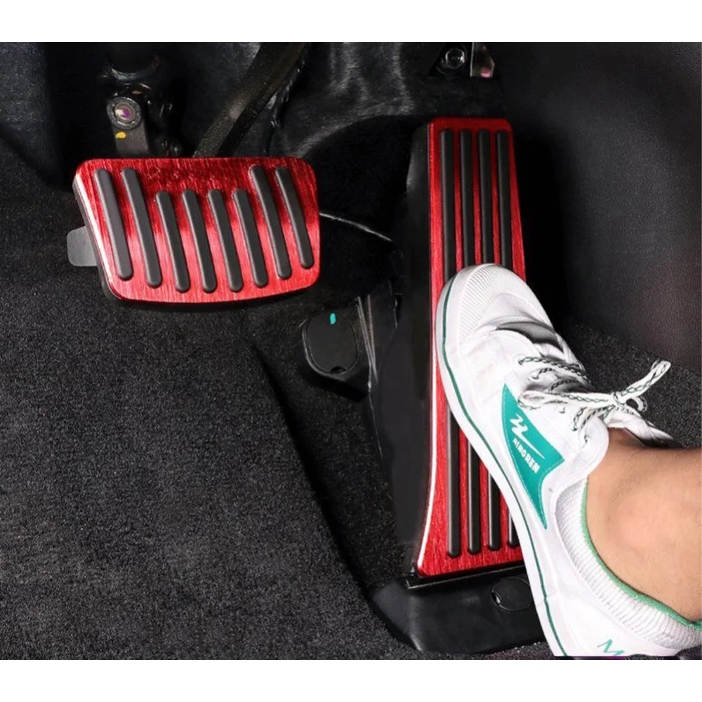 For Kia Carnival KA4 2020~2026 2021 2022 2023 2024 2025 Car Brake Throttle Pedal Anti-Slip Rest Pedal Interior Accessories