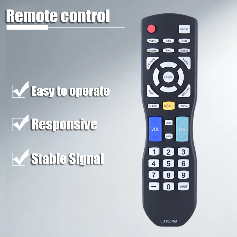 

Remote Control For APEXTVVR4625 LE24H87 LE3242 LD3249LE5043 LE4643 LD4077M