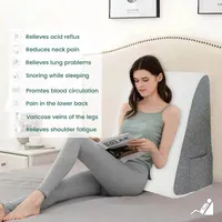 Triangle Wedge Pillow for Sleeping Acid Reflux After Surgery 5