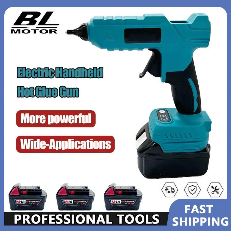 

Аккумулятор 18В для Makita, для электрического термоклеевого пистолета, для упаковки и декорирования, 18В Li-ion, для DIY-проектов