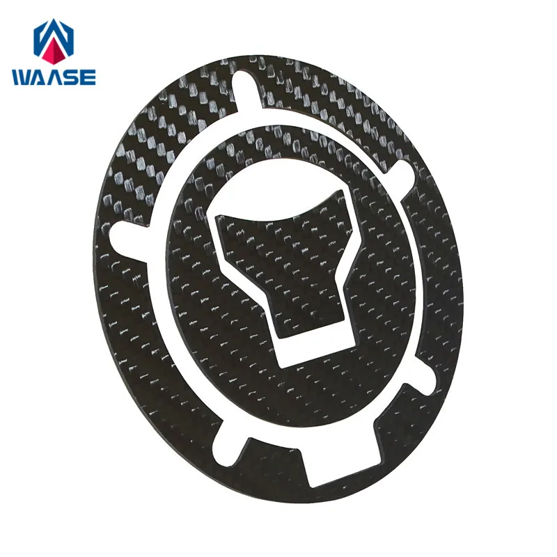 

waase For Honda CB650R CBR650R CB650F CBR650F CB500X CB500F CBR500R Real Carbon Fiber Oil Fuel Gas Cap Cover Decal Sticker