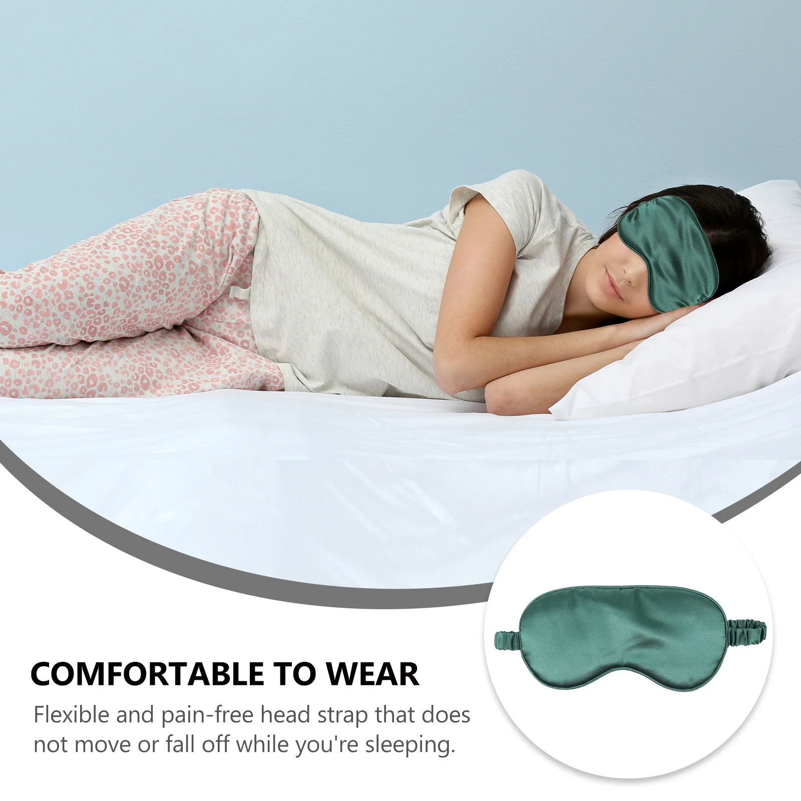 

3 шт., набор масок для сна для глаз, домашние путешествия, расслабляющие мышцы, спокойная кожа, бессонница, мигрень, сухие глаза, портативная сумка на шнурке