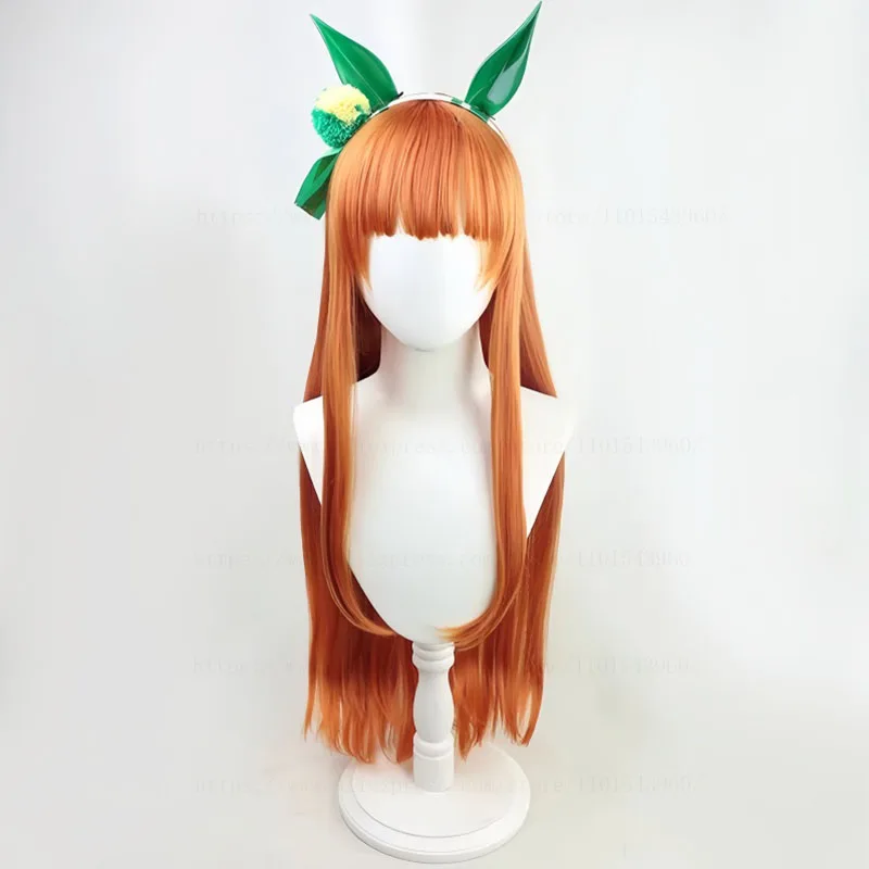 Uma Musume Pretty Derby Silence Suzuka Cosplay Wig Anime Game Roleplay Party Costume Prop Heat Resistant Synthetic Hair Wigs