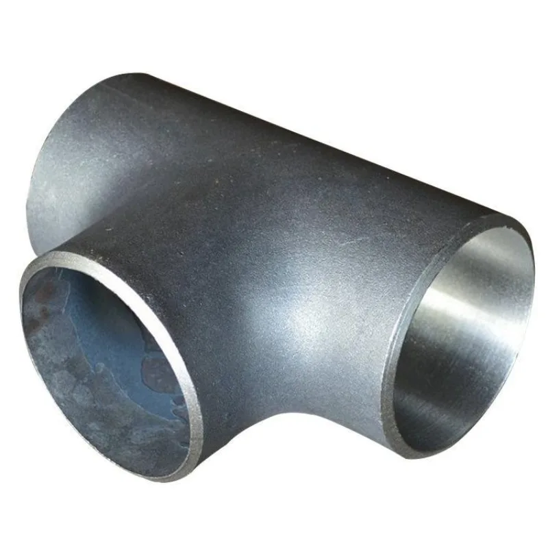 For Stainless Steel High Pressure Welding Straight Seam Tee Industrial Carbon Steel Chemical Special