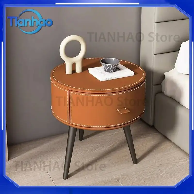Luxury Modern Minimalist Space Saving Nightstand for Elegant Bedroom Furniture Unique Elegant Bedside Table Aesthetic Mesa De