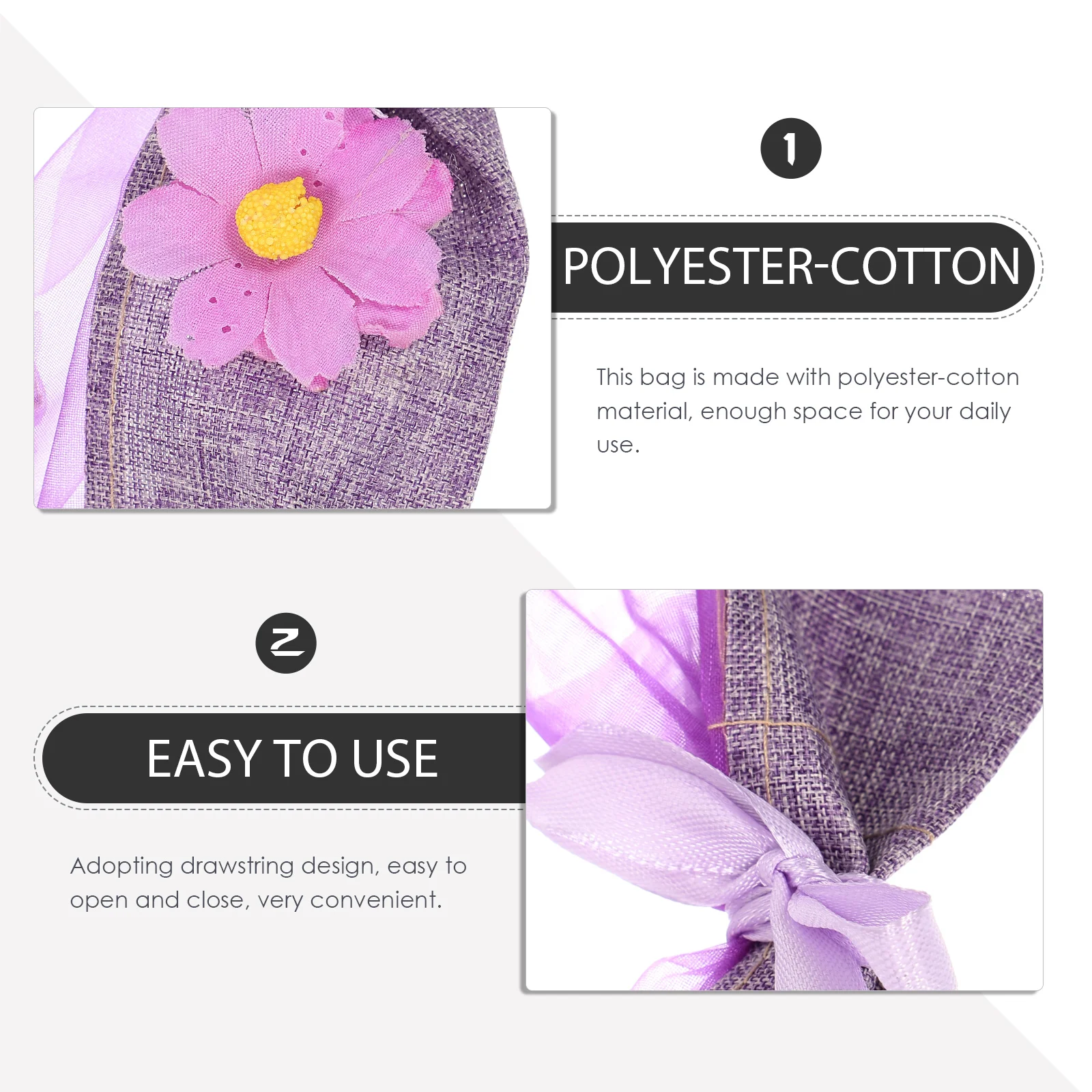 

10pcs Empty Sachet Bags For Dried Flowers Refillable Lavender Pouches Portable Organza Gift Bags For Jewelry Coins Car Hanging