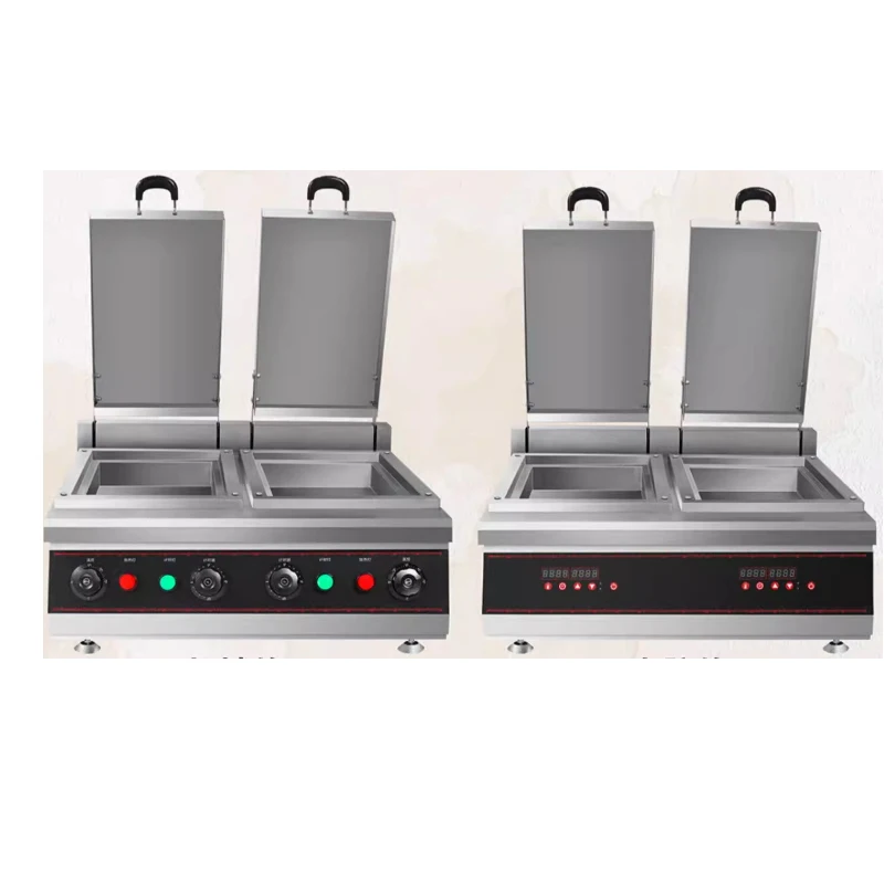 Electric 220V Dumpling Fry Pan High Quality Gyoza Frying Cooker Kitchen Equipment for Fried Gyoza
