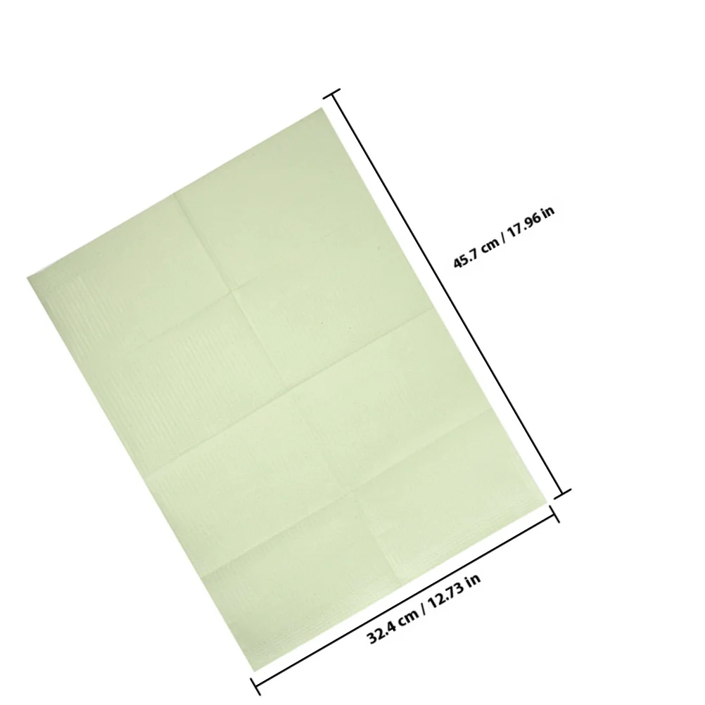 Almohadillas de limpieza desechables para tatuaje de uñas, tapete absorbente impermeable, hojas de práctica, suministros de herramientas de Spa, 20 piezas