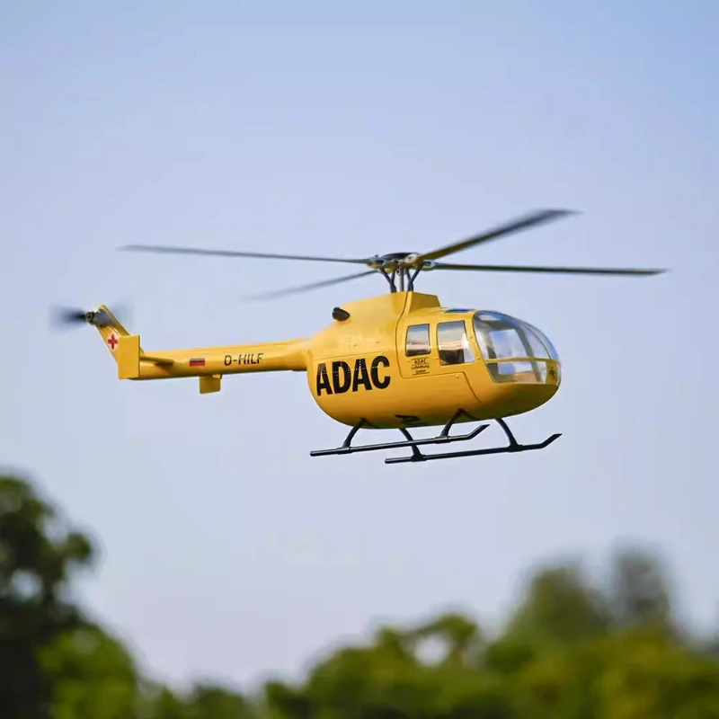 Single-propeller simulation remote-controlled model aircraft helicopter H1 self-stabilizing