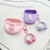 For EDIFIER NeoBuds Pro2/NeoBuds Pro Hi-Res case Cute Cartoon for EDIFIER  NeoBuds S Silicone Earphone case with Keychain